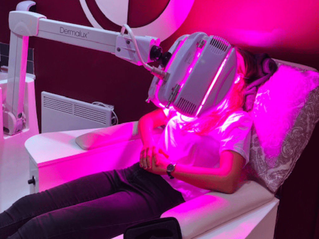 The Dermalux machine