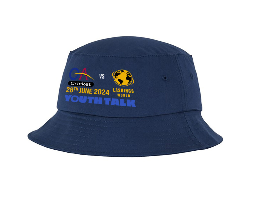 Blue Lashings World X Youth Talk X OACC Bucket Hat