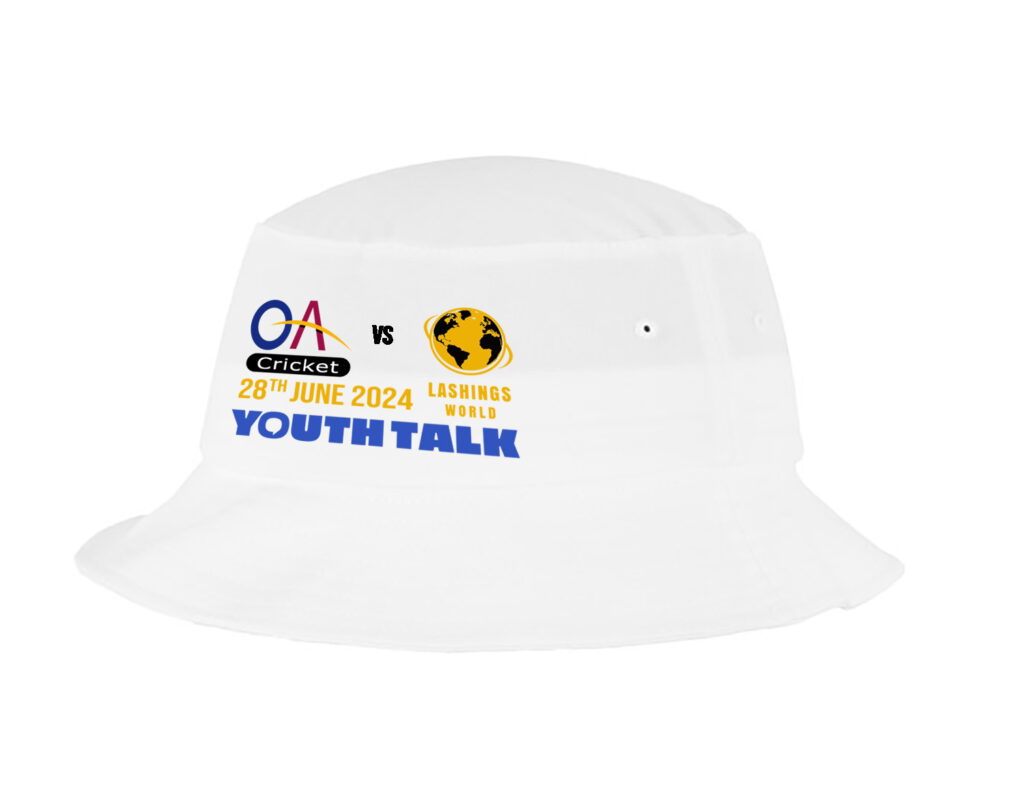 White Lashings World X Youth Talk X OACC Bucket Hat